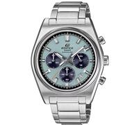 Casio Edifice EFB-703D Series | Ispirato al motorsport | multi-quadrante | indicatore della data | resistente all'acqua | orologio cronografo analogico | argento|verde acqua