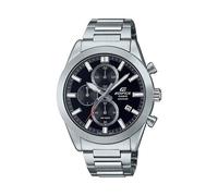 Casio Edifice EFB-710D-1AVUEF Men's Stainless Steel Chronograph Watch with Black Dial