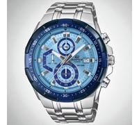 CASIO EDIFICE Orologi EFR-539DE-2AV | Unisex | Blu, Azzurro/Argento