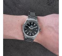 Casio EDIFICE Slim Line Quadrante Nero Al Quarzo EFR-S108D-1A 100M Orologio Uomo