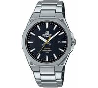 Casio EDIFICE Slim Line Quadrante Nero Al Quarzo EFR-S108D-1A 100M Orologio Uomo