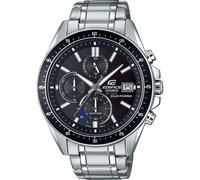 Casio Edifice EFS-S510D-1AVUEF Men's Solar Chronograph Watch - Black Dial, Stainless Steel Band
