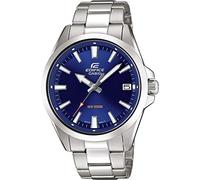 Casio EDIFICE Orologio, Robusta Cassa, 10 BAR, Uomo con Cinturino in Acciaio Inox