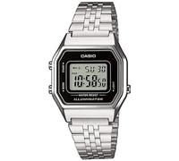 Casio Edifice Orologio, Robusta Cassa in Acciaio Inox, 10 Bar, Nero LA680WA-1