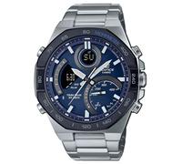Casio Edificio | Quadrante Blu | Bracciale In Acciaio Inossidabile