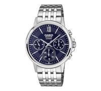 Casio Enticer Men BMS-300D-2AVDF analogico argento orologio da uomo (A2541)