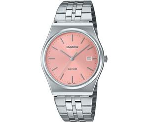 Casio Enticer Mtp-B145D-4Avdf (A2200), quadrante analogico da uomo in acciaio inox, colore cinturino: argento, argento, Retrò