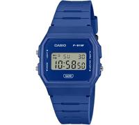 Orologio Unisex Casio in Resina Collection Multifunzione F-91WB-2A1EF Blu
