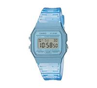 Casio F-91WS-2D | Orologio digitale blu trasparente | Leggero e resistente...