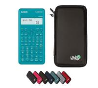 Casio fx-220 Plus 2nd edition con Custodia Protettiva WYNGS inclusa Nero - Calcolatrice Scientifica - Pacchetto Base