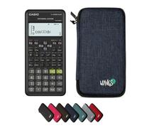 Casio fx-570ES Plus 2nd edition con Custodia Protettiva WYNGS inclusa Blu - Calcolatrice Scientifica - Pacchetto Base