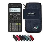 Casio fx-570ES Plus 2nd edition con Custodia Protettiva WYNGS inclusa Blu - Calcolatrice Scientifica - Pacchetto Base