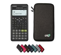 Casio fx-570ES Plus 2nd edition con Custodia Protettiva WYNGS inclusa Grigio Scuro - Calcolatrice Scientifica - Pacchetto Base