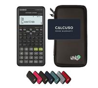 Casio fx-570ES Plus 2nd edition con Custodia Protettiva WYNGS inclusa Nero - Calcolatrice Scientifica - Pacchetto Base