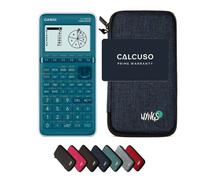 Casio fx-7400GIII con Custodia Protettiva WYNGS inclusa Blu - Calcolatrice Grafica - Pacchetto Base