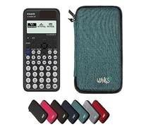 Casio fx-810DE CW ClassWiz con Custodia Protettiva WYNGS inclusa Turchese - Calcolatrice Scientifica - Pacchetto Base (Tedesco)