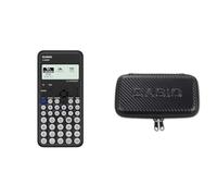 Casio FX-82CW Calcolatrice Scientifica con Oltre 290 Funzioni e Display Naturale HD a 4 Gradazioni di Grigio + Casio Copertura Protettiva per Calcolatrice Tecnica