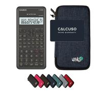 Casio fx-82MS 2nd edition con Custodia Protettiva WYNGS inclusa Blu - Calcolatrice Scientifica - Pacchetto Base