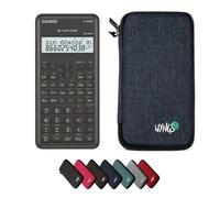 Casio fx-82MS 2nd edition con Custodia Protettiva WYNGS inclusa Blu - Calcolatrice Scientifica - Pacchetto Base