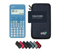 Casio fx-82NL con Custodia Protettiva WYNGS inclusa Blu - Calcolatrice Scientifica - Pacchetto Base