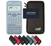 Casio fx-83GT X Blu con Custodia Protettiva WYNGS inclusa Nero - Calcolatrice Scientifica - Pacchetto Base (Ordine cumulativo non possibile*)