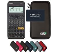 Casio fx-83GT X Nero con Custodia Protettiva WYNGS inclusa Nero - Calcolatrice Scientifica - Pacchetto Base (Ordine cumulativo non possibile*)