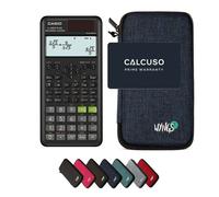 Casio fx-85ES Plus 2nd edition con Custodia Protettiva WYNGS inclusa Blu - Calcolatrice Scientifica - Pacchetto Base