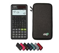 Casio fx-85ES Plus 2nd edition con Custodia Protettiva WYNGS inclusa Grigio Scuro - Calcolatrice Scientifica - Pacchetto Base