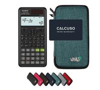 Casio fx-85ES Plus 2nd edition con Custodia Protettiva WYNGS inclusa Turchese - Calcolatrice Scientifica - Pacchetto Base