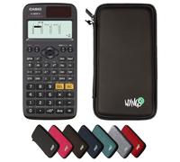 Casio fx-85GT X con Custodia Protettiva WYNGS inclusa Nero - Calcolatrice Scientifica - Pacchetto Base (Inglese)