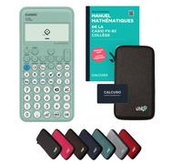 Casio fx-92 Collège con custodia protettiva Grigio scuro e manuale (88 pagine, DIN A5) - Calcolatrice scientifica - Smart Set