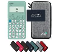 Casio fx-92 Collège con Custodia Protettiva WYNGS inclusa Grigio Chiaro - Calcolatrice Scientifica - Pacchetto Base