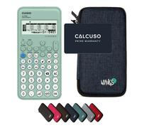 Casio FX-92B Secondaire con Custodia Protettiva WYNGS inclusa Blu - Calcolatrice Scientifica - Pacchetto Base