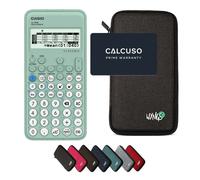 Casio FX-92B Secondaire con Custodia Protettiva WYNGS inclusa Grigio Scuro - Calcolatrice Scientifica - Pacchetto Base