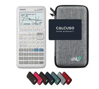 Casio fx-9860GIII con Custodia Protettiva WYNGS inclusa Grigio Chiaro - Calcolatrice Grafica - Pacchetto Base