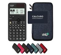 Casio fx-991CW ClassWiz con Custodia Protettiva WYNGS inclusa Blu - Calcolatrice Scientifica - Pacchetto Base