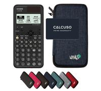 Casio fx-991CW ClassWiz con Custodia Protettiva WYNGS inclusa Blu - Calcolatrice Scientifica - Pacchetto Base