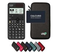 Casio fx-991CW ClassWiz con Custodia Protettiva WYNGS inclusa Grigio Scuro - Calcolatrice Scientifica - Pacchetto Base