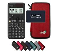 Casio fx-991CW ClassWiz con Custodia Protettiva WYNGS inclusa Rosso - Calcolatrice Scientifica - Pacchetto Base