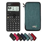 Casio fx-991CW ClassWiz con Custodia Protettiva WYNGS inclusa Turchese - Calcolatrice Scientifica - Pacchetto Base