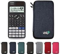 Casio fx-991DE X Classwiz con Custodia Protettiva WYNGS inclusa Blu - Calcolatrice Scientifica - Pacchetto Base (Tedesco)