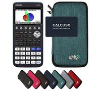 Casio fx-CG50 con Custodia Protettiva WYNGS inclusa Turchese - Calcolatrice Grafica - Pacchetto Base