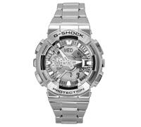 Casio G-Shock Analog Digital Stainless Steel Grey Dial GM-110D-8A Mens Watch