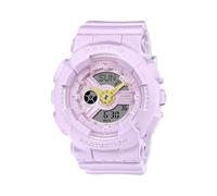 Casio G-Shock BA110AH-6A - Orologio in resina viola pastello morbido