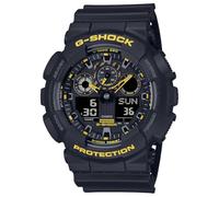Casio G-shock Caution Orologio con cinturino giallo nero GA-100CY-1AER