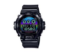 Casio G-SHOCK DW-6900RGB-1ER Men's Analog-Digital Watch - Black Resin Strap with Rainbow Dial