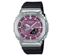 Casio G-Shock G-Steel GBM2100A-4B - Orologio ottagonale con quadrante bordeaux