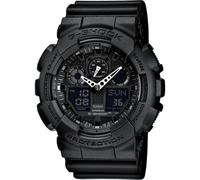 Casio G-SHOCK GA-100-1A2ER Men's Analog-Digital Watch - Black Resin Strap