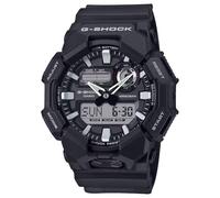 Casio G-Shock GA010-1A - Orologio analogico digitale in resina nera, 10 anni