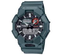 Casio G-Shock GA010-2A - Orologio analogico digitale in resina verde, 10 anni, Verde